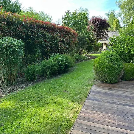 Chaumiere Normande Avec Piscine Naturelle Vakantiehuis *