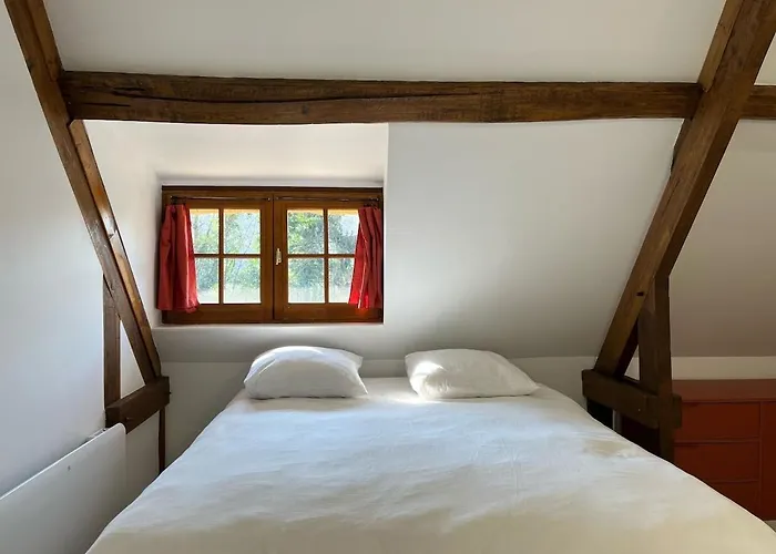 Chaumiere Normande Avec Piscine Naturelle *