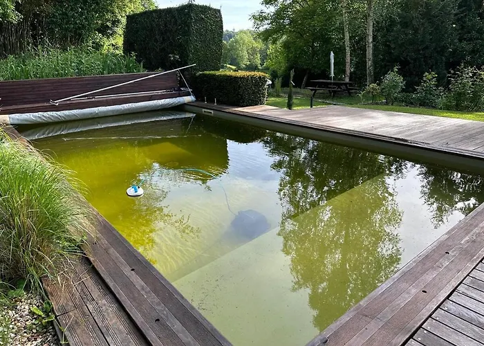 Holiday home Chaumiere Normande Avec Piscine Naturelle