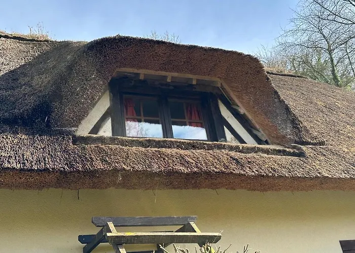 Chaumiere Normande Avec Piscine Naturelle * Saint-Martin-Saint-Firmin